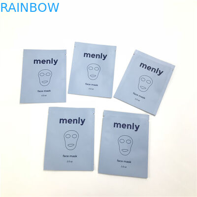 Contoh Kantong Sampel Kosmetik Sekali Pakai Gratis Untuk Shampoo Serum Mata Pembersih Wajah Tiga Sisi Sealed Sachet