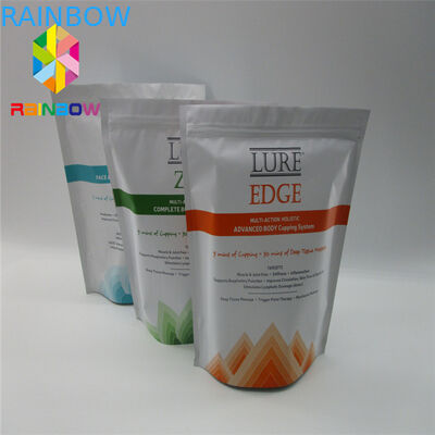 Tas Garam Mandi Aluminium Foil Matte yang Diterima Kustom, Kemasan Lulur Tubuh, Mylar Bags