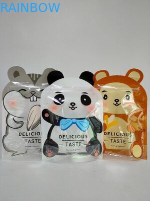 Tas Kemasan Glossy Stand up Tas Khusus dengan Bentuk Khusus