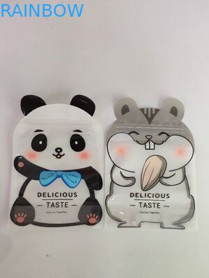 Tas Kemasan Glossy Stand up Tas Khusus dengan Bentuk Khusus