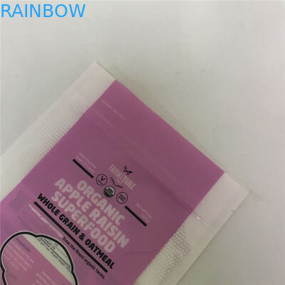 Glossy Surface Stand up Packaging Bags Tas Khusus dengan Jendela untuk Kemasan Makanan