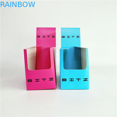 Kotak Kertas Cetak Kustom Kotak Kertas Tampilan Karton Bergelombang Kue Cokelat