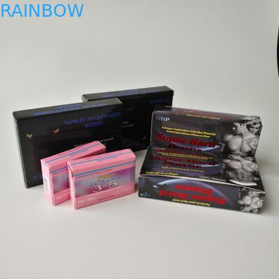 Logo Kustom Lensa Kontak Kosmetik Daur Ulang Kemasan Kotak Kertas Pil Mengkilap Bulu Mata Kertas Kemasan Rias Persegi Panjang B