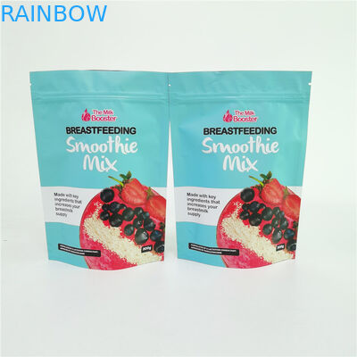 Mylar Ziplock Food Packaging Bag Stand Up Pouches untuk 200g Coffee Tea Packaging Bag