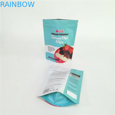 Mylar Ziplock Food Packaging Bag Stand Up Pouches untuk 200g Coffee Tea Packaging Bag