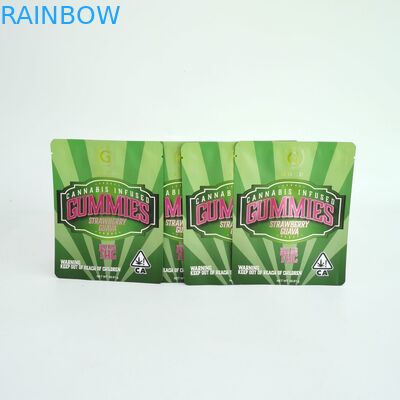 Tas Kemasan Aluminium Foil Mengkilap yang Diterima Kustom, Tas Kemasan Mylar yang Dapat Ditutup Kembali