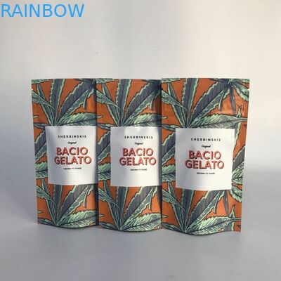 Berdiri Tas Kemasan Gummy dengan Ritsleting Bukti Anak