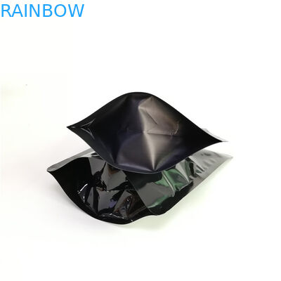 Matte atau Glossy Aluminium Foil Custom Diterima Stand up Pouch dengan Zipper