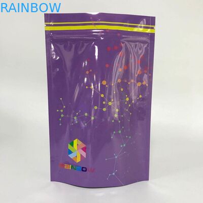 Heat Sealable Glossy Aluminium Foil Tas Mylar Disesuaikan