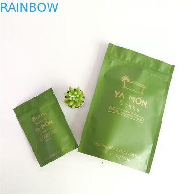 Stand Up Aluminium Foil Bags Tas Reclosable Airtight Mylar