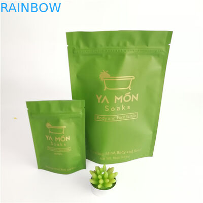 Stand Up Aluminium Foil Bags Tas Reclosable Airtight Mylar