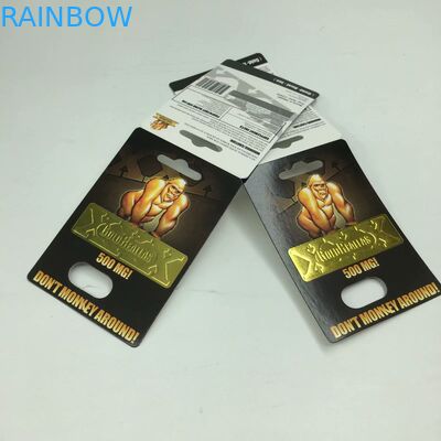 Kartu Kertas Magnum Kotak Papaer Disesuaikan Untuk Kemasan Kapsul Pil
