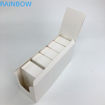 Film Glossy Kustom NO Dicetak Dengan 350g 400g Tebal Karton Putih Untuk Kemasan Kotak Kertas Botol Kosmetik Spary