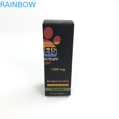 Film Glossy Kustom Dengan Ketebalan 400g Karton Putih Untuk Kemasan Kotak Perhiasan Botol Obat Spary