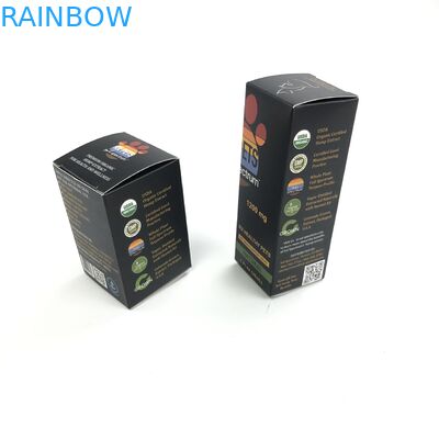 Film Glossy Kustom Dengan Ketebalan 400g Karton Putih Untuk Kemasan Kotak Perhiasan Botol Obat Spary