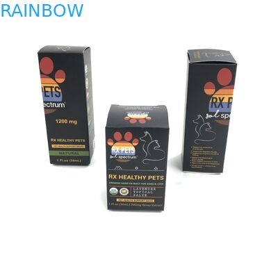 Film Glossy Kustom Dengan Ketebalan 400g Karton Putih Untuk Kemasan Kotak Perhiasan Botol Obat Spary