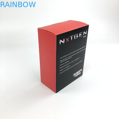 Custom Matt Film UV Dengan 400g Tebal Karton Putih Untuk Kemasan Kotak Kertas Toy FoodSpary