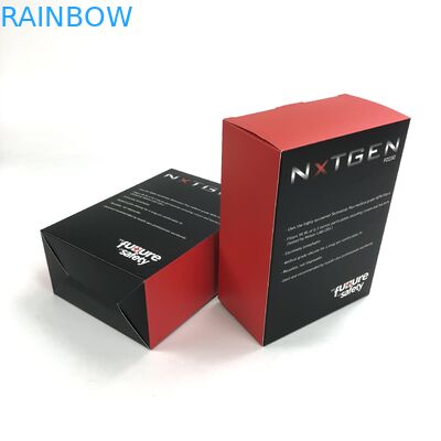 Custom Matt Film UV Dengan 400g Tebal Karton Putih Untuk Kemasan Kotak Kertas Toy FoodSpary