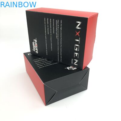 Custom Matt Film UV Dengan 400g Tebal Karton Putih Untuk Kemasan Kotak Kertas Toy FoodSpary