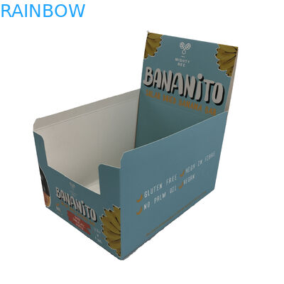 Custom Matt Film UV Dengan 350g Ketebalan Karton Putih Untuk Permen Cookied Spary Botol Tampilan Kemasan Kotak Kertas