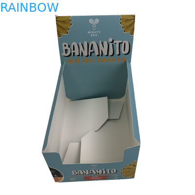 Custom Matt Film UV Dengan 350g Ketebalan Karton Putih Untuk Permen Cookied Spary Botol Tampilan Kemasan Kotak Kertas