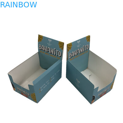 Custom Matt Film UV Dengan 350g Ketebalan Karton Putih Untuk Permen Cookied Spary Botol Tampilan Kemasan Kotak Kertas