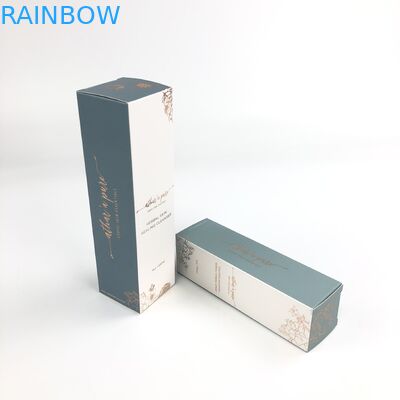 Logo ritel kustom dicetak botol perawatan kulit atau botol kemasan botol kosmetik kotak