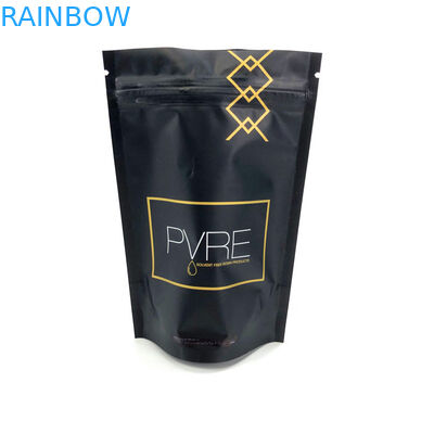 Kantong plastik kantong cetak digital yang disesuaikan berdiri kantong kemasan kantong makanan beku untuk makanan