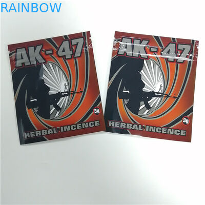 Cmyk 100micron Tas Kemasan Dupa Herbal 4g