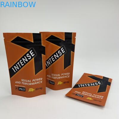 Kantong Stand Up Custom Resealable Dengan Ritsleting Untuk Kemasan Kantong Makanan Bayi Aluminium Sachet