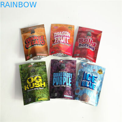 3.5g Cookies Ziplock Bag Candy Suger Packaging Bag Tas Kemasan Biji Bunga Rami