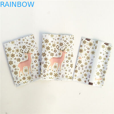 MOPP CMYK 150micron Tas Kemasan Snack Bar Dengan Tepi Bergerigi