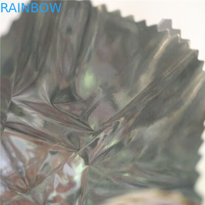 MOPP CMYK 150micron Tas Kemasan Snack Bar Dengan Tepi Bergerigi