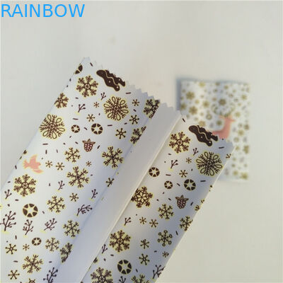 MOPP CMYK 150micron Tas Kemasan Snack Bar Dengan Tepi Bergerigi