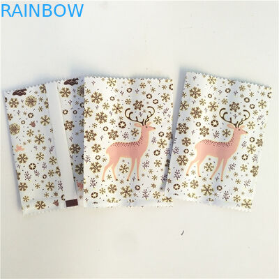 MOPP CMYK 150micron Tas Kemasan Snack Bar Dengan Tepi Bergerigi