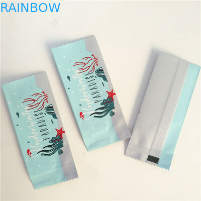 OEM Back Sealing Pink Chocolate Bar Packaging Bags Paket Popsicle Sachet Untuk Makanan Ringan