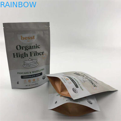 Stand up Zipper Pouch dengan Window Doypack untuk Dry Fruits