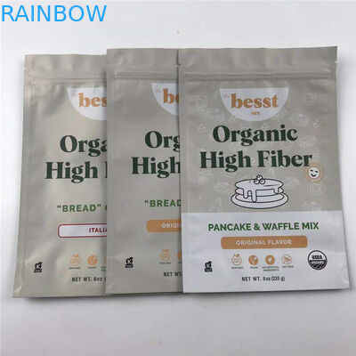 Stand up Zipper Pouch dengan Window Doypack untuk Dry Fruits