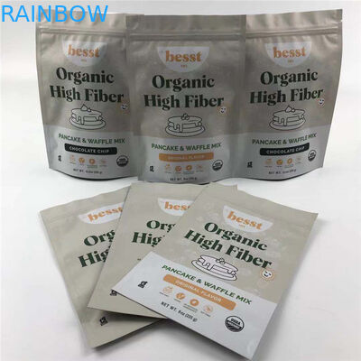 Stand up Zipper Pouch dengan Window Doypack untuk Dry Fruits