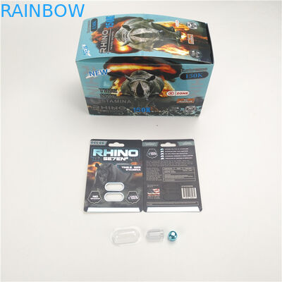 Pencetakan Gravure 90mic 3d Blister Card Magnum SWAG Capsule