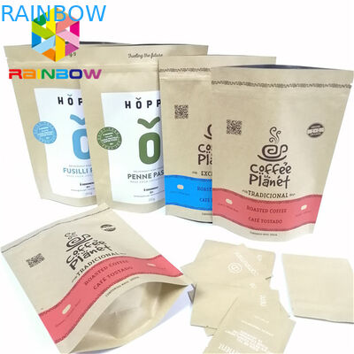 VMPET Mylar Foil Paper Bags CYMK Gravnre Printing Dengan Zipper