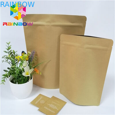 VMPET Mylar Foil Paper Bags CYMK Gravnre Printing Dengan Zipper
