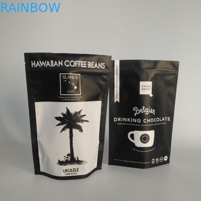 Matt Gold VMPET 300g Aluminium Foil Zipper Bag 100mircon