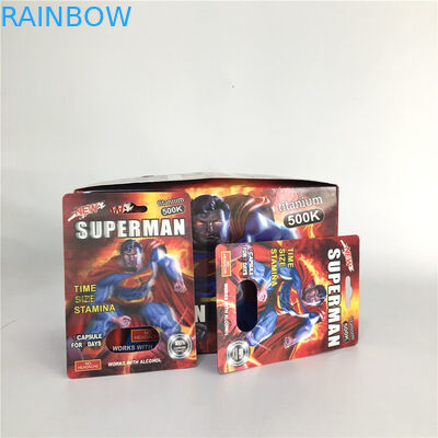 Kartu Blister Lenticular 3D Plastik Embossing 10mm