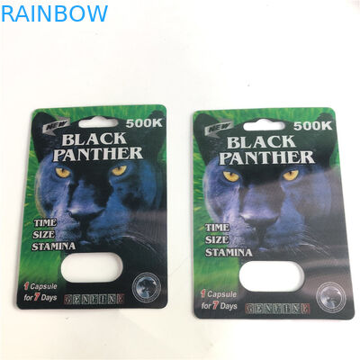 12mm Cap Male Enhancement 3d Lenticular Card 500K Pill