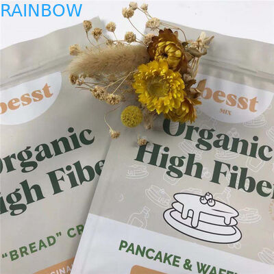 Kantung Berdiri Digital Printing untuk Kantong Aluminium Foil Buah Kering untuk Kemasan Makanan Ringan