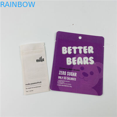 Gravnre Printing MOPP VMPET Ziplock Tas Segel Tiga Sisi