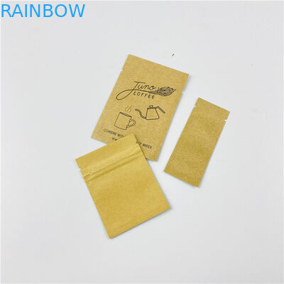 Digital Printing MOPP Ziplock Kantong Datar Sachet Kompos 23x35cm