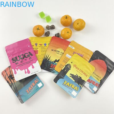 Daur Ulang Kemasan Lulur Kopi Tubuh Plastik Pencetakan Tas Foil Mylar Doypack Aluminium berdiri tas kantong ritsleting