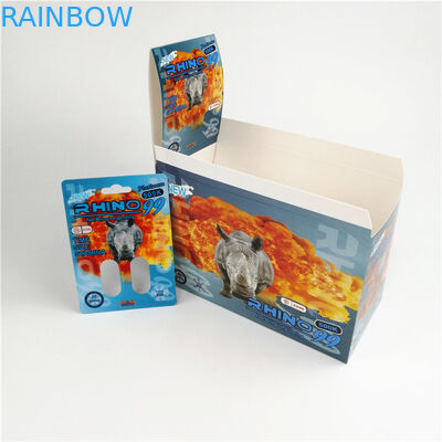 Super Panther Blister Card Packaging Rhino 600K 700K